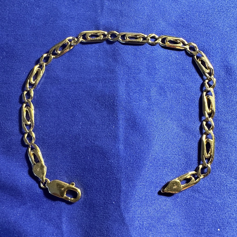 Men’s bracelet 14 K yellow gold